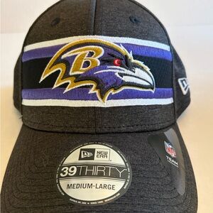 New Era Baltimore Ravens Logo Cap - Black, Purple & Gold